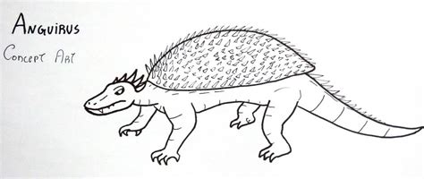 Anguirus Fan Art (Concept Art) by JohnDrawFatties on DeviantArt