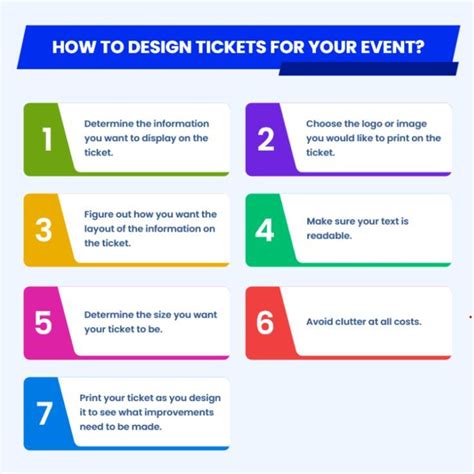 Design a ticket – Artofit