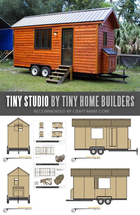 17 Best Custom Tiny House Trailers and Kits with Plans for Super-Tight ...