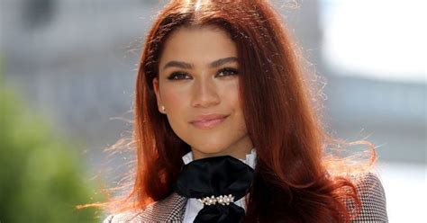 Zendaya Is Now A Redhead Like MJ Watson In Honor Of The "Spider-Man ...