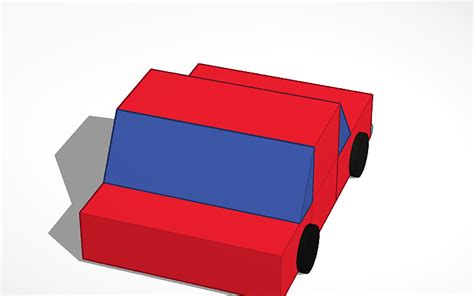 3D design Tinkercad car - Tinkercad