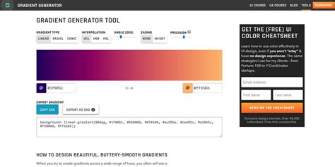 The Best Gradient Generators & Libraries » CSS Author