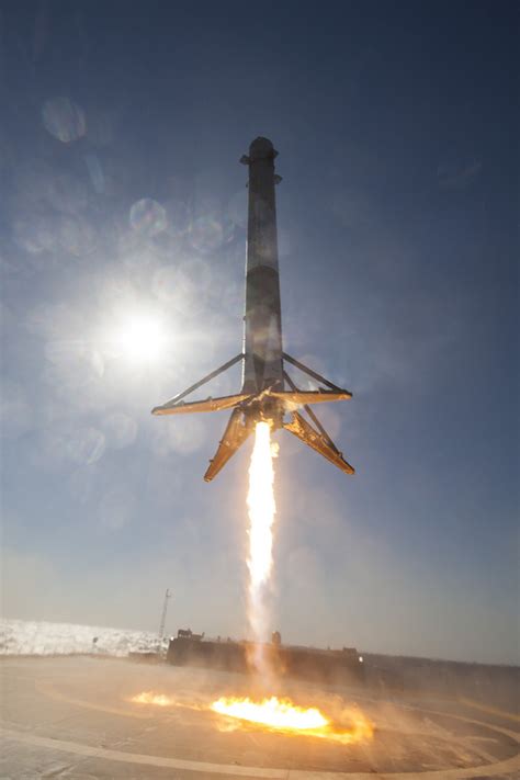 New views of Falcon 9 landing from on-board SpaceX’s drone ship ...