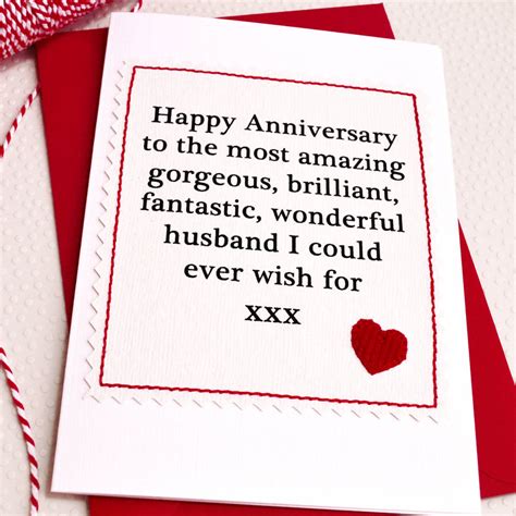 Fresh 10 Anniversary Card Husband