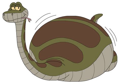 Kaa the Python eat all animals by MCsaurus on DeviantArt