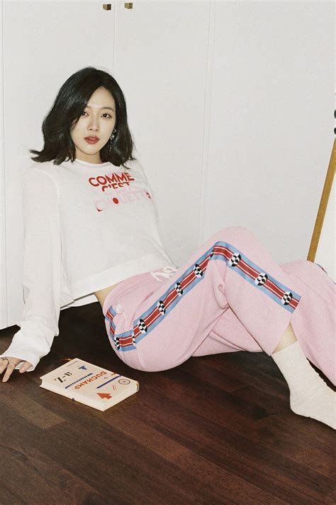 Sulli - Photoshoot for Lucky Chouette Spring/Summer 2018 • CelebMafia