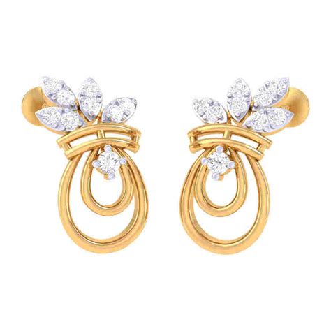 Fabulous Design Diamond Earring | Kasturidiamond.com