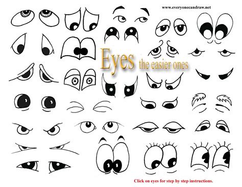 secondary eyes easiest Cartoon Eyes Drawing, Cartoon Drawings Disney ...