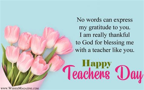 Happy Teachers Day Wishes - Wishes Magazine