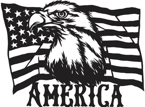 american flag eagle Free DXF Files download & Vectors - Free Vector