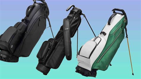 These sleek and stylish golf carry bags are just what your game needs