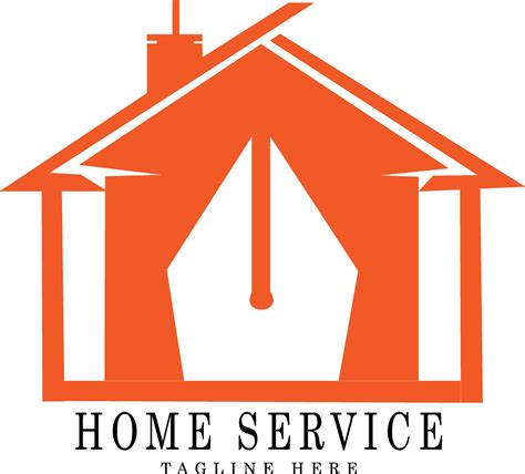 vector illustration of a home service logo design 26571492 Vector Art ...