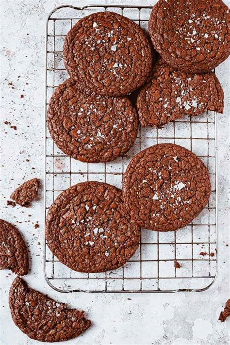 Chocolate Biscuits- Chewy, Crispy and Easy - Savvy Bites