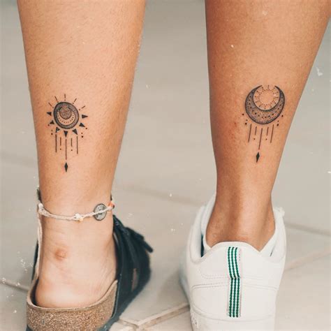 UPDATED: 43 Glorious Sun and Moon Tattoos (August 2020)