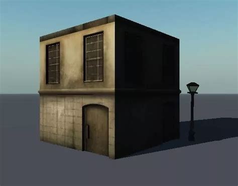 Lowpoly Old House Free 3d Model - .Obj - Open3dModel