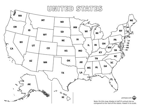 Printable Us Map