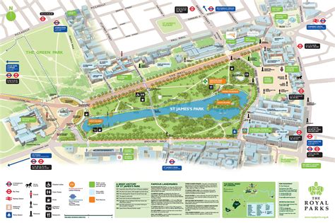 St James Park Map - St James Park London • mappery