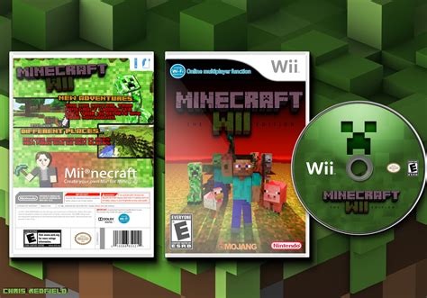 Viewing full size Minecraft - The Wii Edition box cover