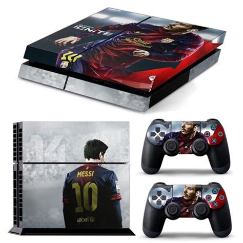 Buy 258stickers® Playstation 4 Console Skin & Remote Controllers Skin ...