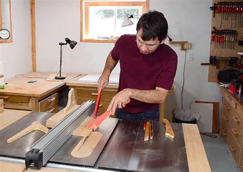 Making table saw push sticks