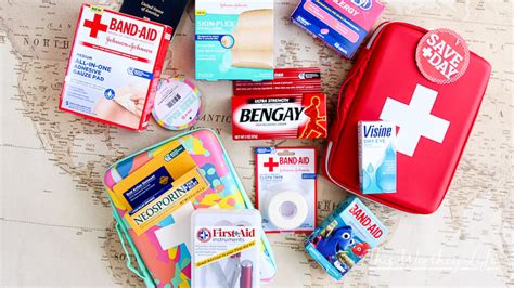 FREE Printable | DIY Travel First-Aid Kit with Printable Checklist