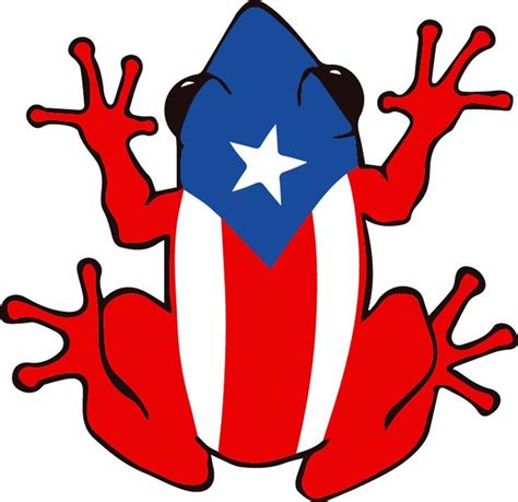 'Coqui - Puerto Rican Frog' Sticker by BeBlunt in 2020 | Puerto rico ...