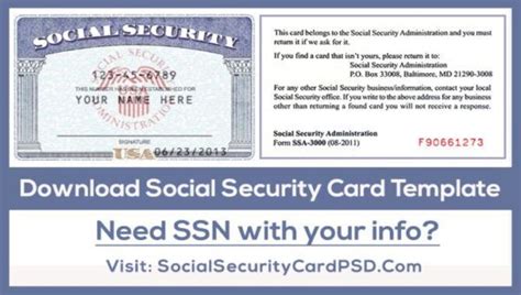 How To Use Social Security Card Font - Expert Guide