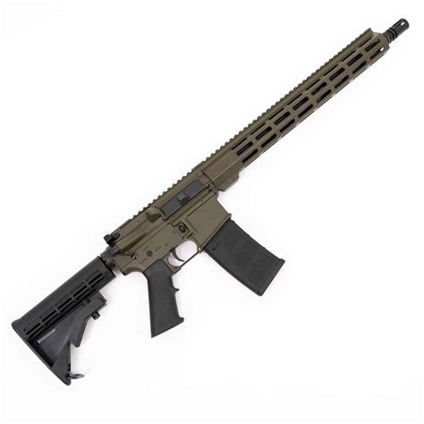 AR15 556 OD GREEN RIFLE | 16 Inch Andro Corp | USA Made