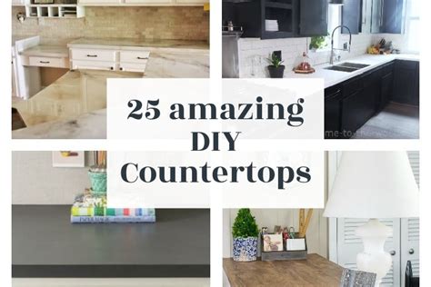 DIY Kitchen Countertop Options – Things In The Kitchen