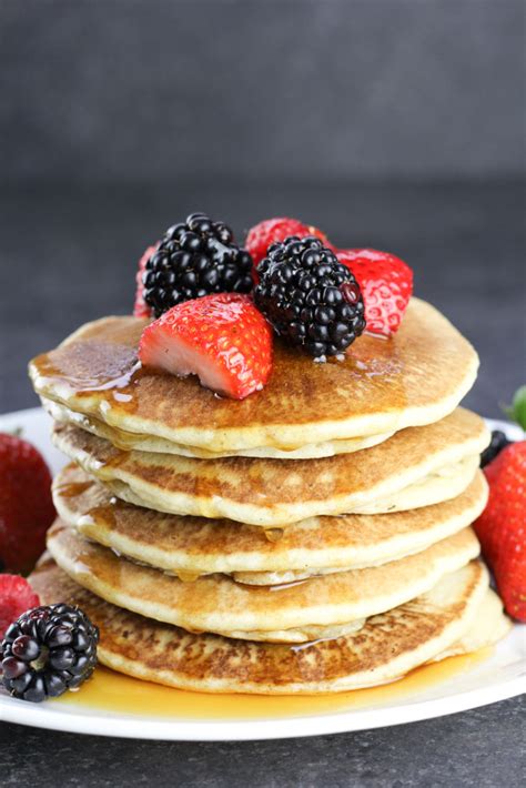 Best Gluten Free Buttermilk Pancakes (Dairy Free) - VeggieBalance