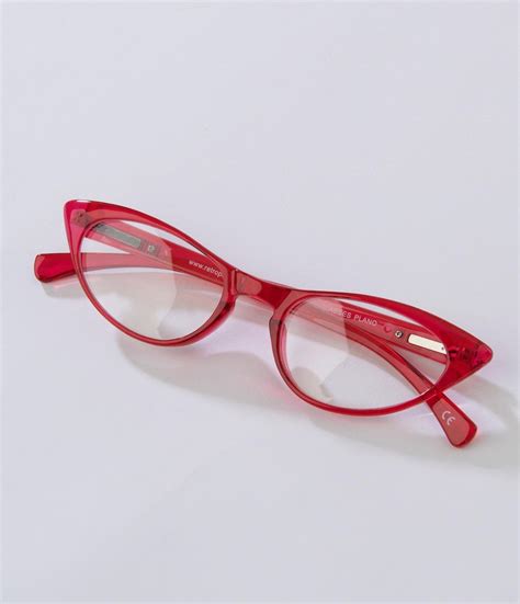 Red Cat Eye Glasses – Unique Vintage