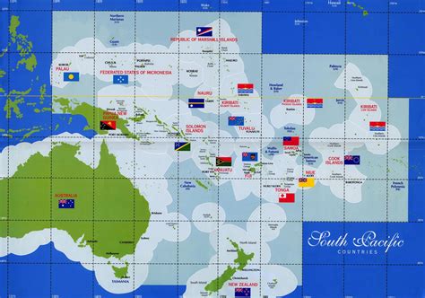 South pacific countries map thikombia fiji – Artofit