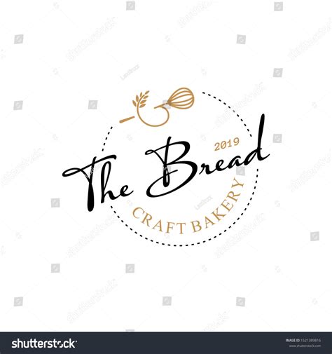 Retro Bakery Logo Design Bake Cake Stock Vector (Royalty Free ...