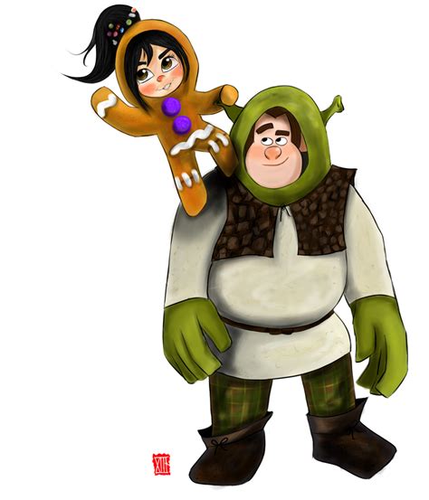 Vanellope and Ralph by chinensisXIII on deviantART