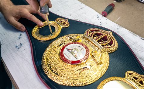 SARTONK Boxing Belts - Constructing for Champions - ESPN