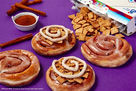 Krispy Kreme Debuts Cinnamon Rolls, Including One with Cinnamon Toast ...