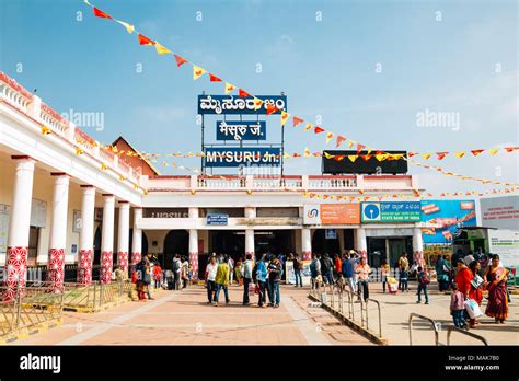 Karnataka railway station hi-res stock photography and images - Alamy