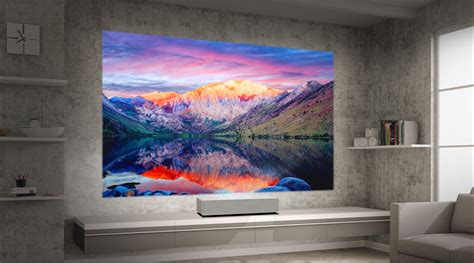 LG Introduces HU85LA 4K Ultra Short-Throw Laser Projector