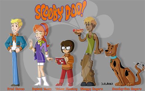 Redesign - Scooby-Doo - Full group by silena33 on DeviantArt