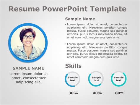 Resume Templates For PowerPoint & Google Slides