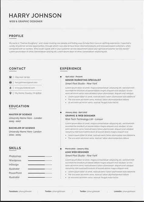 20+ Free Word Resume Templates for 2024 [Download Now]