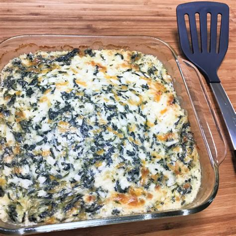 Keto Spinach Casserole | Healthy Ambitions