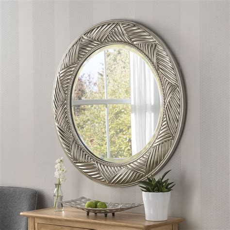 Kinsley Round Mirror | Contemporary Mirrors | Amor Decor