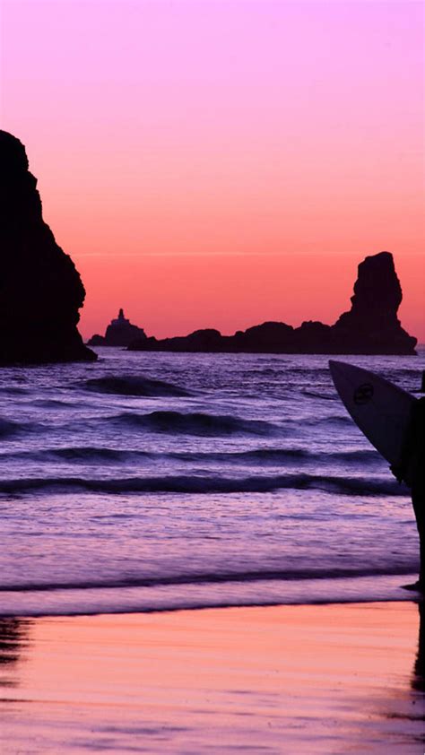 Surf At Sunset Wallpapers - Wallpaper Cave