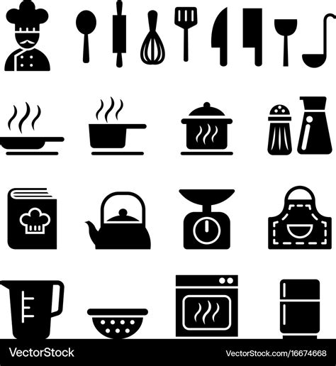 Cooking icon Royalty Free Vector Image - VectorStock