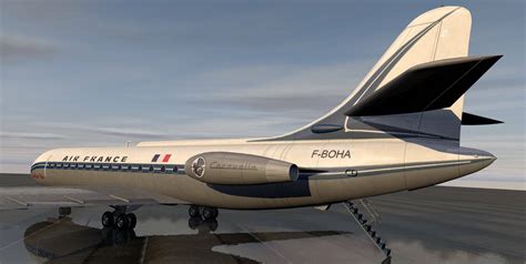 Sud Aviation SE-210 Caravelle III 3D Model by ChipBassChaos