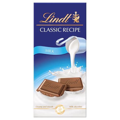 Lindt CLASSIC RECIPE Milk Chocolate 100g