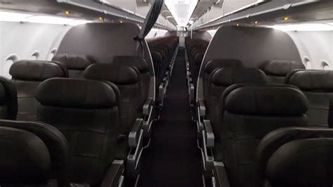 American Airlines Interior Cabin Tour Airbus A321-200S 32B | American ...