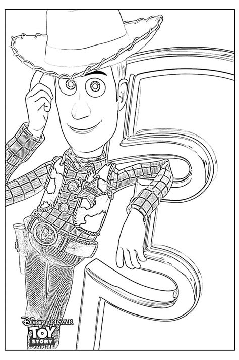 Toy Story Woody Coloring Page Clip Art Library Livre De Coloriage Fils ...