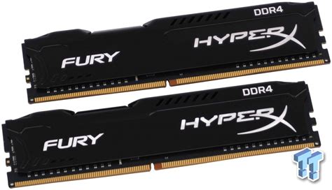 HyperX FURY DDR4-3466 16GB Dual-Channel Memory Kit Review